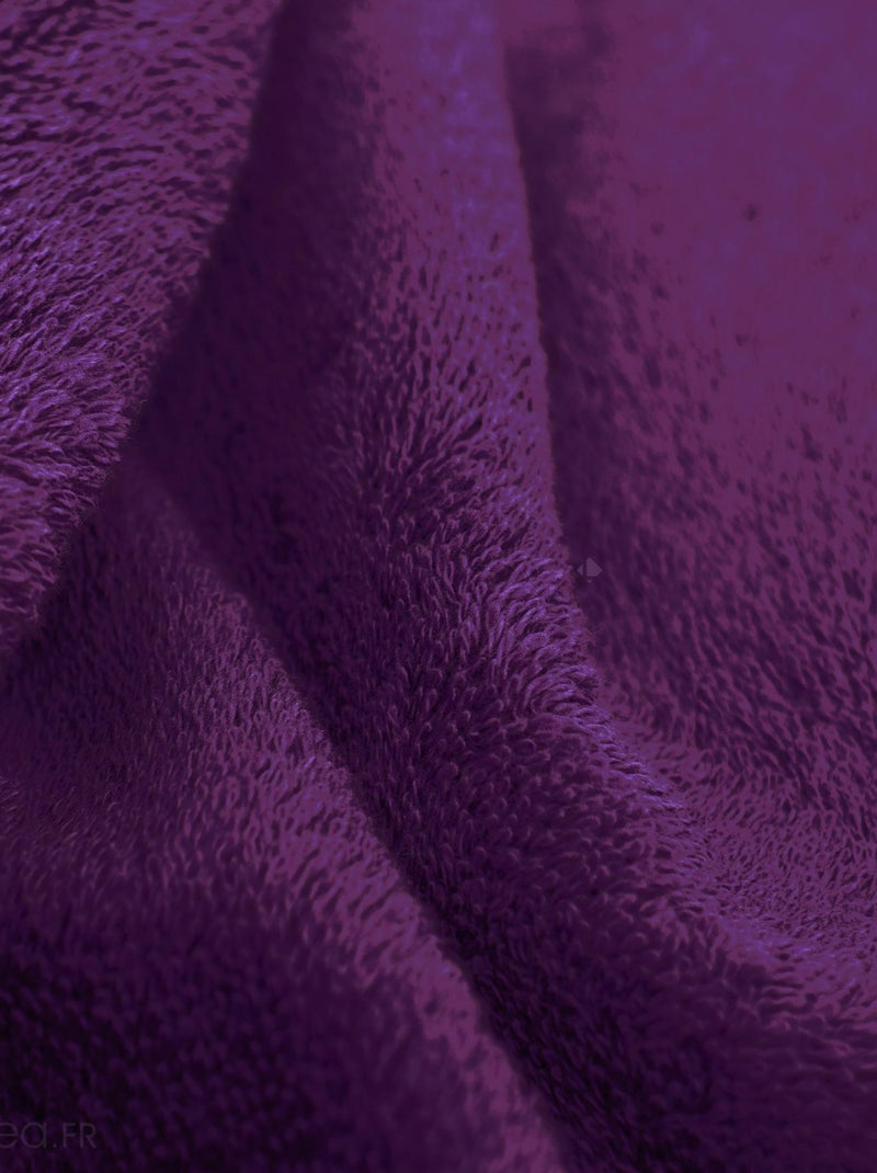 Serviette de toilette ALBA Violet - Kiabi