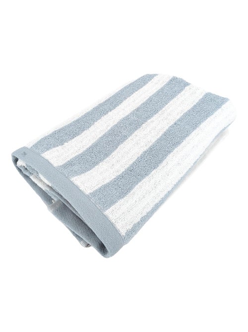 Serviette de toilette collection EFFICIENCE STRIPES - Kiabi