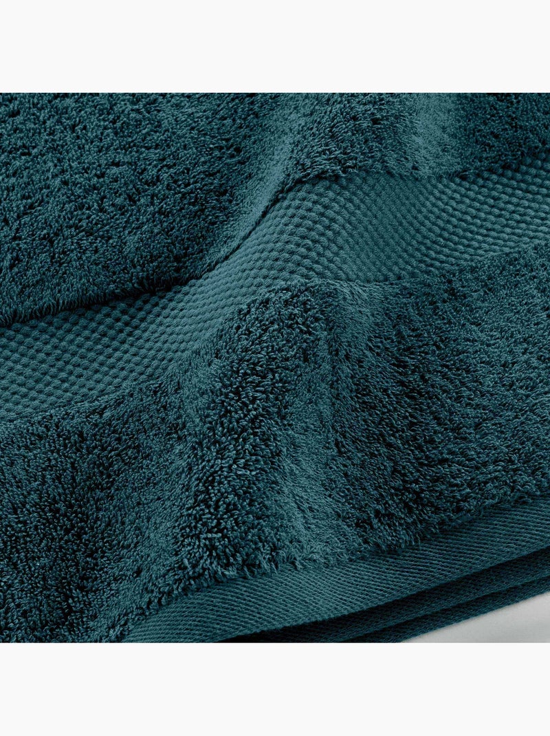 Serviette de toilette Collection Elegante Bleu - Kiabi