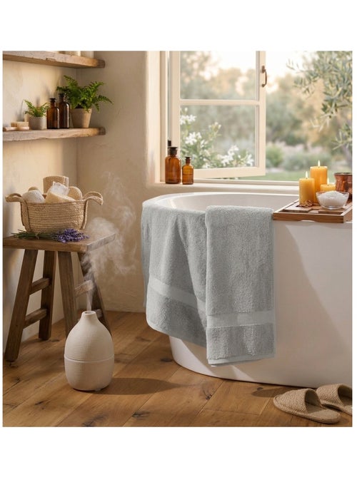 Serviette de toilette Collection Elegante - Kiabi