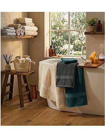 Serviette de toilette collection elegante