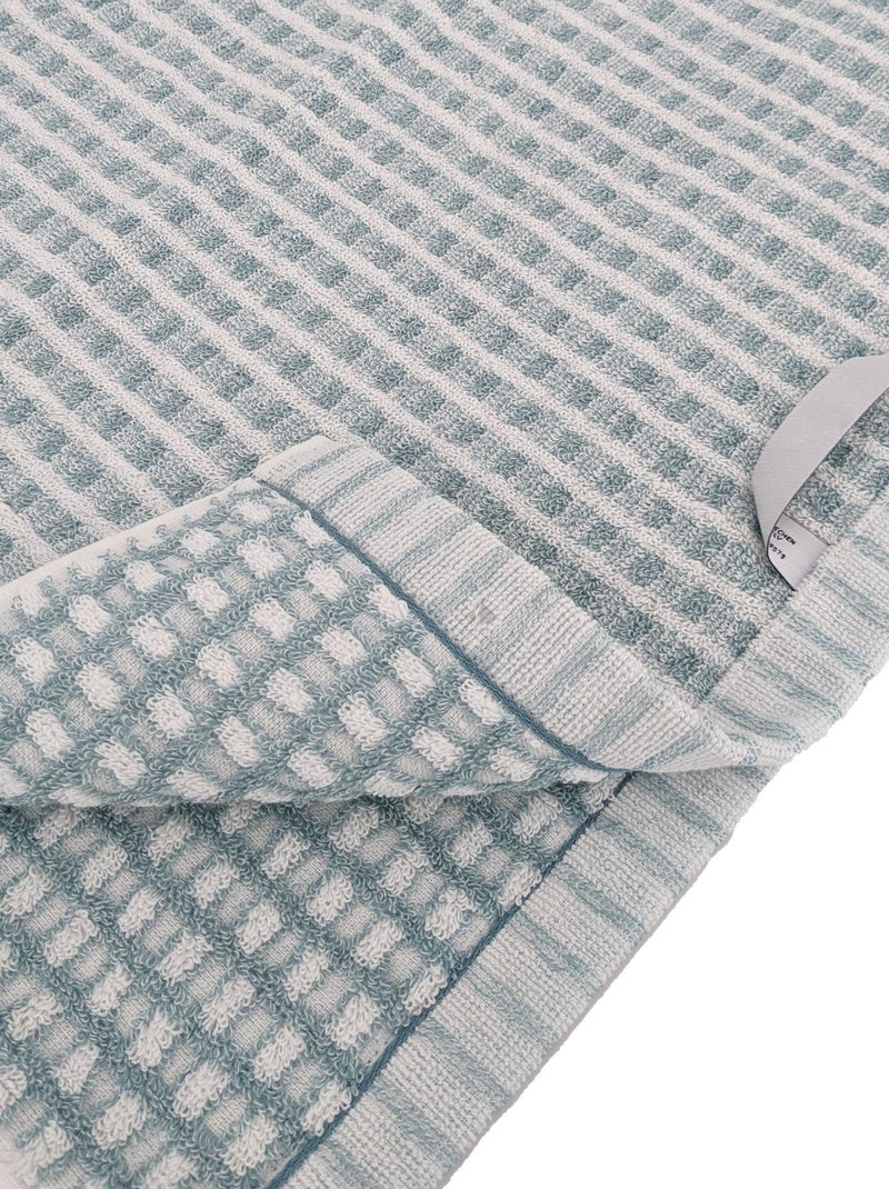 Serviette de toilette collection GLOW Vert - Kiabi