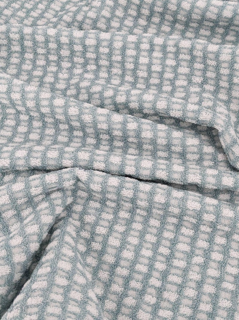 Serviette de toilette collection GLOW Vert - Kiabi