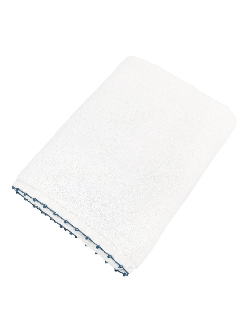 Serviette de toilette collection ORLA Bleu - Kiabi