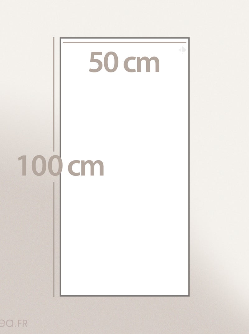 Serviette de toilette coton CHARM Ivoire - Kiabi