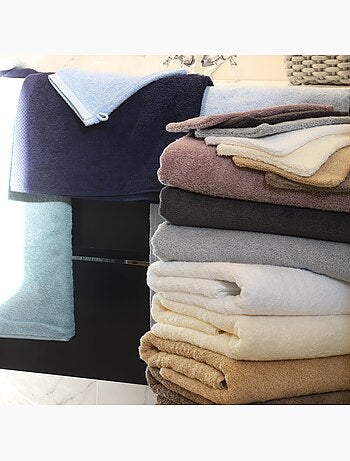 Serviette de toilette coton éponge ESSENTIELLE