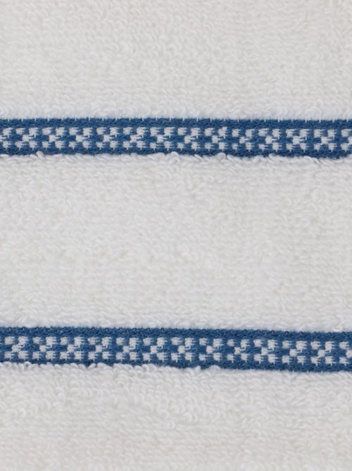 Serviette de toilette coton éponge ETHNIQUE - Kiabi