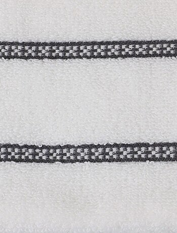 Serviette de toilette coton éponge ETHNIQUE