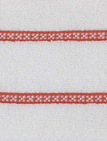 Serviette de toilette coton éponge ETHNIQUE