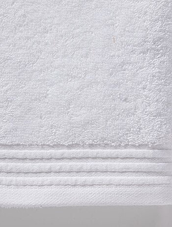 Serviette de toilette coton uni BATHROOM