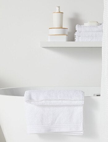 Serviette de toilette coton uni BATHROOM