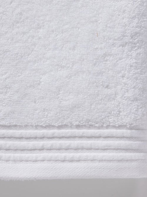 Serviette de toilette coton uni BATHROOM - Kiabi