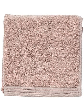 Serviette de toilette coton uni BATHROOM