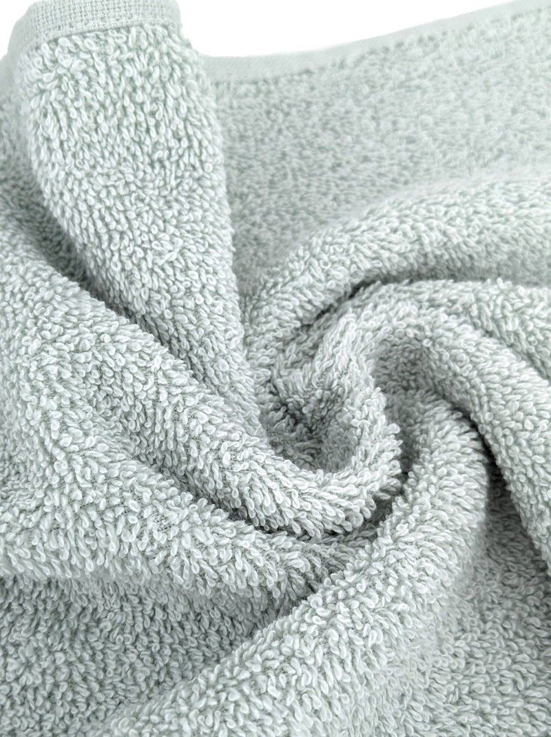 Serviette de toilette EFFICIENCE PURE Vert chèvrefeuille - Kiabi