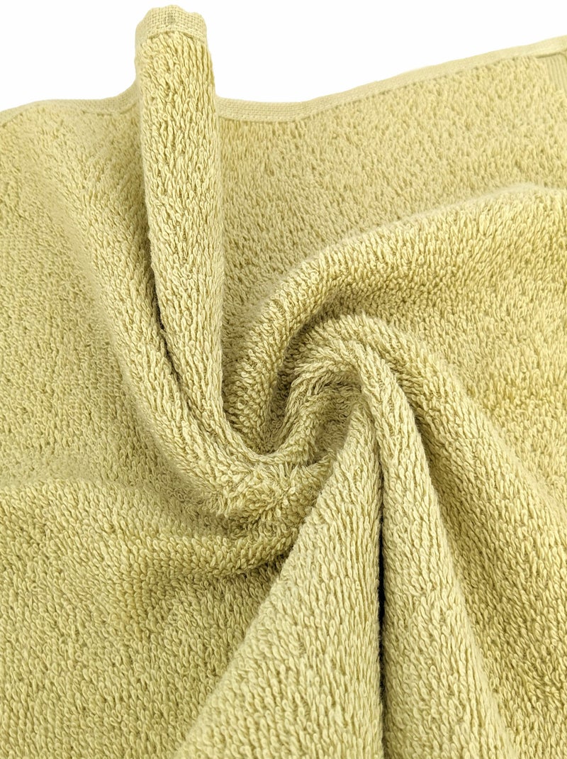 Serviette de toilette EFFICIENCE PURE Vert tilleul - Kiabi