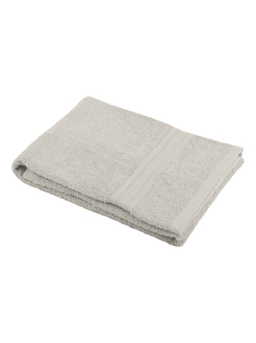 Serviette de toilette en coton bio - Kiabi