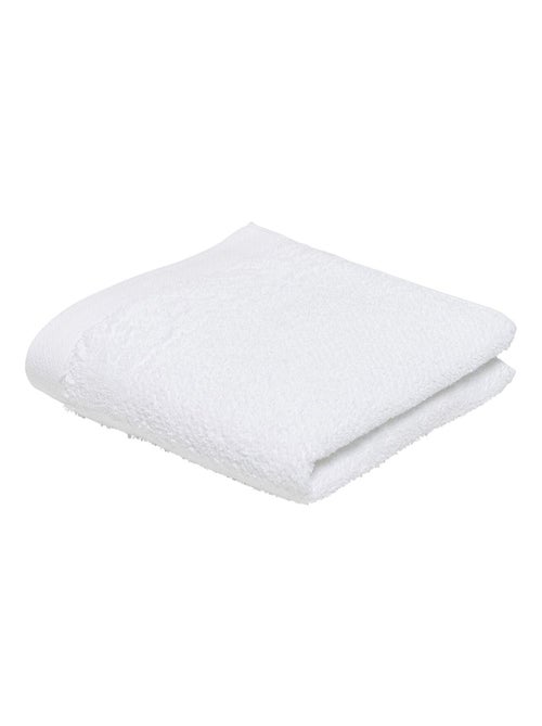 Serviette de toilette en coton BIO - Kiabi