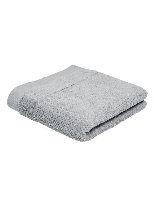 Serviette de toilette en coton BIO - Kiabi