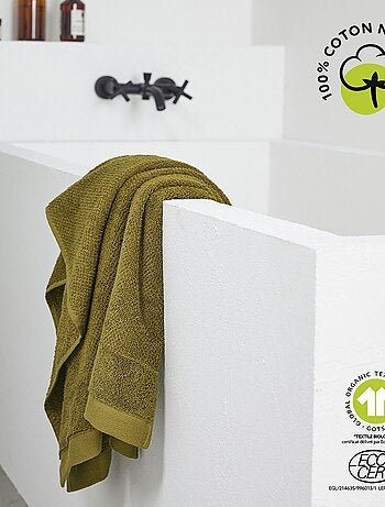 Serviette de toilette en coton BIO