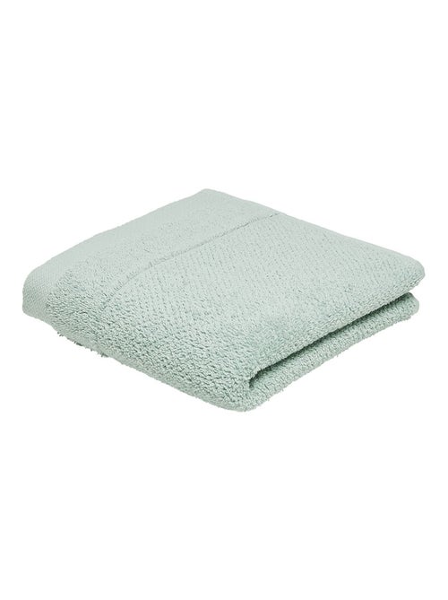 Serviette de toilette en coton BIO - Kiabi
