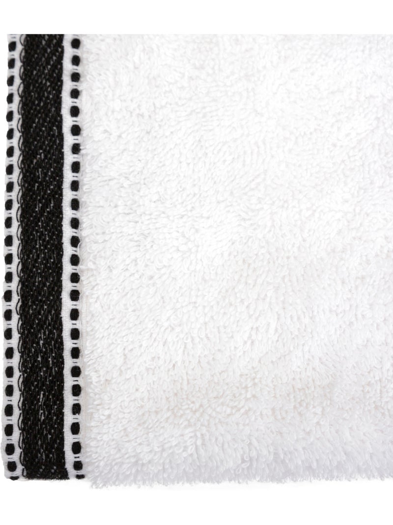 Serviette de toilette en coton JOIA Blanc - Kiabi