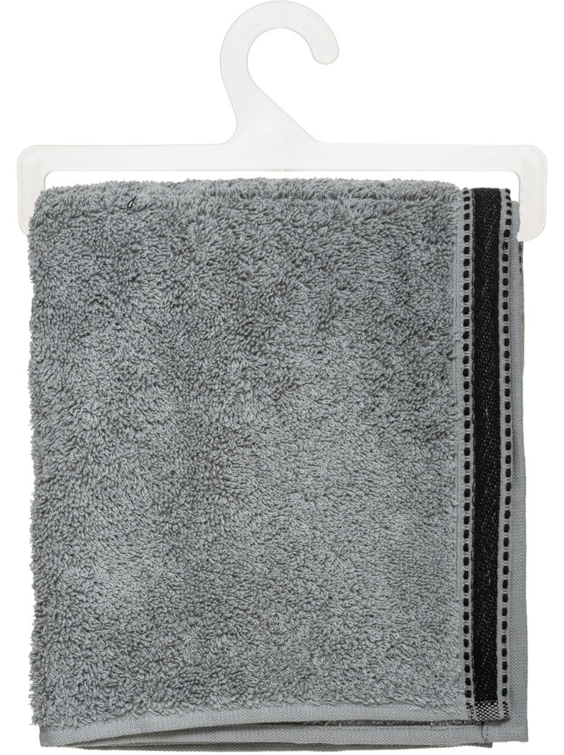 Serviette de toilette en coton JOIA Gris foncé - Kiabi