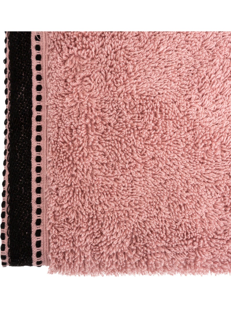 Serviette de toilette en coton JOIA Rose - Kiabi
