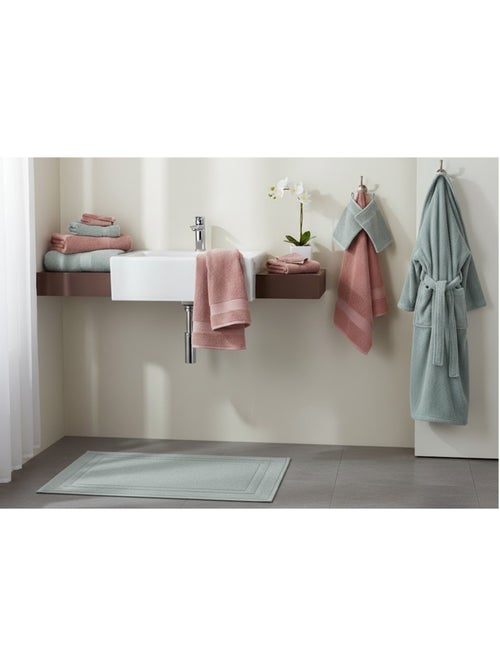 Serviette de toilette en coton Lilas - Kiabi