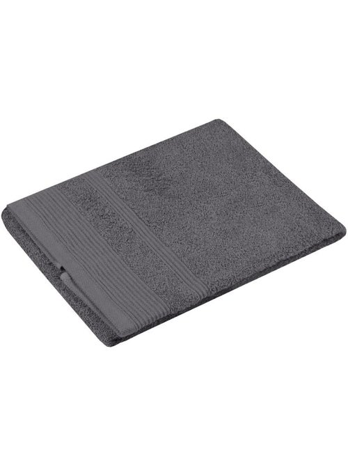 Serviette de toilette en coton Lilas - Kiabi
