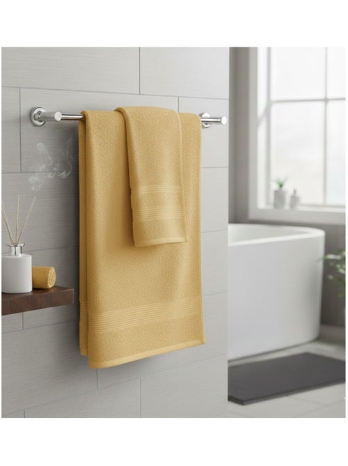 Serviette de toilette en coton Lilas - Kiabi