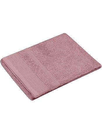 Serviette de toilette en coton Lilas
