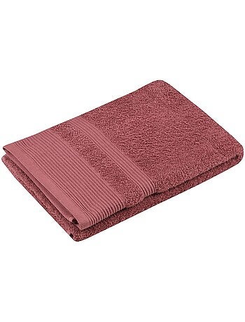 Serviette de toilette en coton Lilas