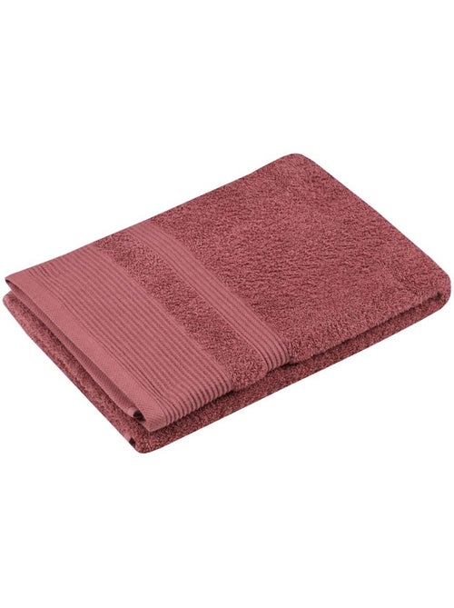 Serviette de toilette en coton Lilas - Kiabi