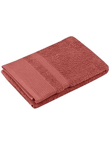 Serviette de toilette en coton Lilas