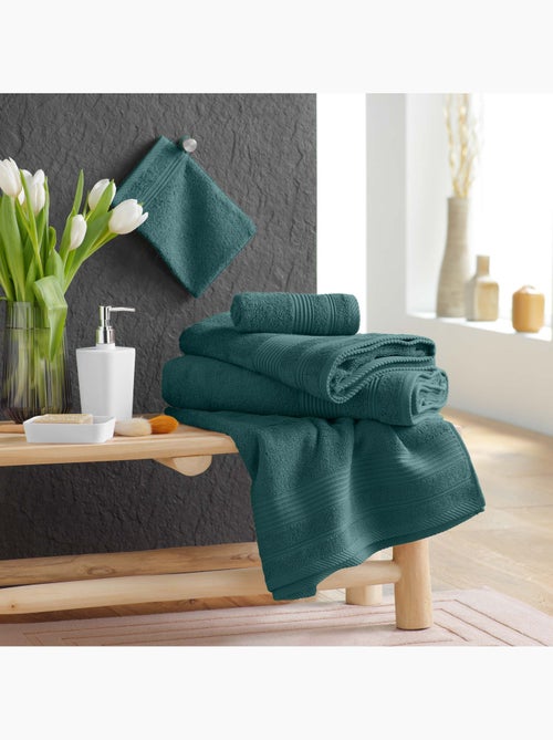 Serviette de toilette en coton tendresse - Kiabi Serviette de toilette en coton tendresse - Kiabi