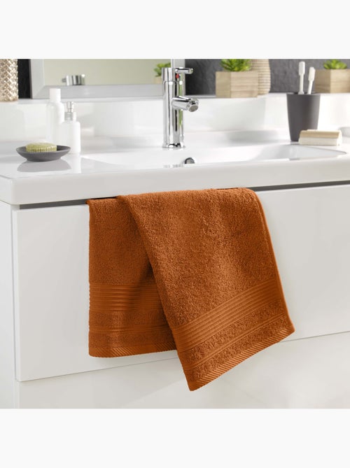 Serviette de toilette en coton tendresse - Kiabi
