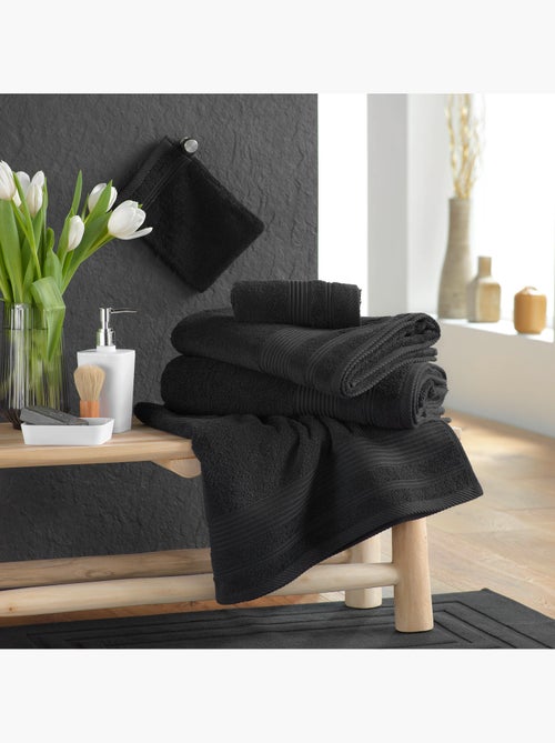 Serviette de toilette en coton tendresse - Kiabi