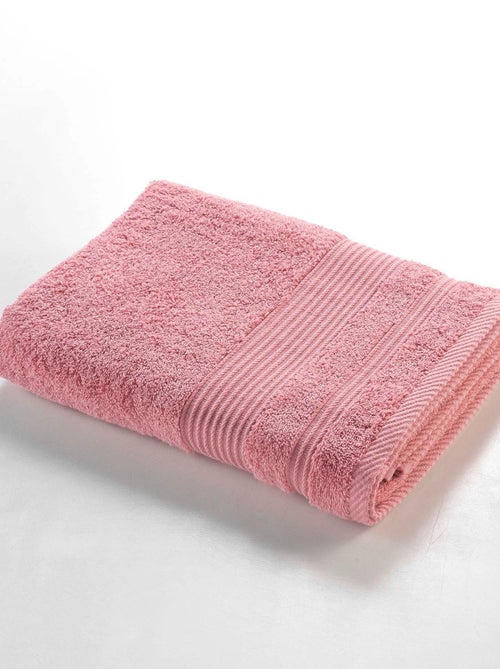 Serviette de toilette en coton tendresse - Kiabi