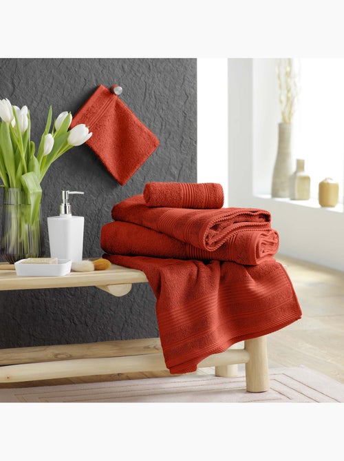 Serviette de toilette en coton tendresse - Kiabi