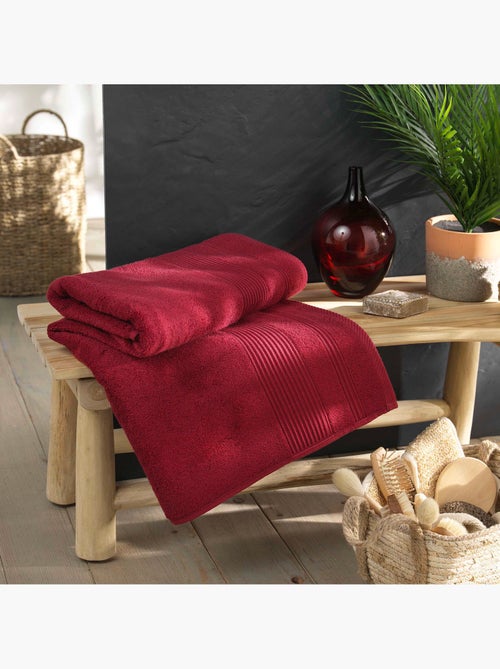 Serviette de Toilette en Coton Tendresse - Kiabi