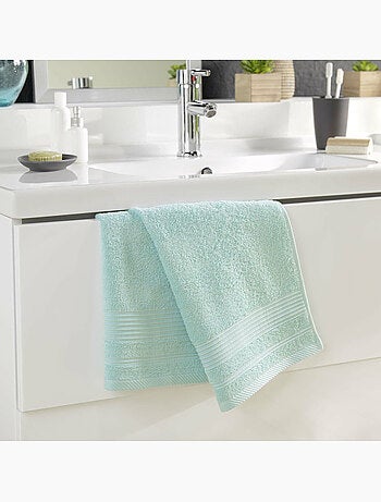 Serviette de toilette éponge unie tendresse