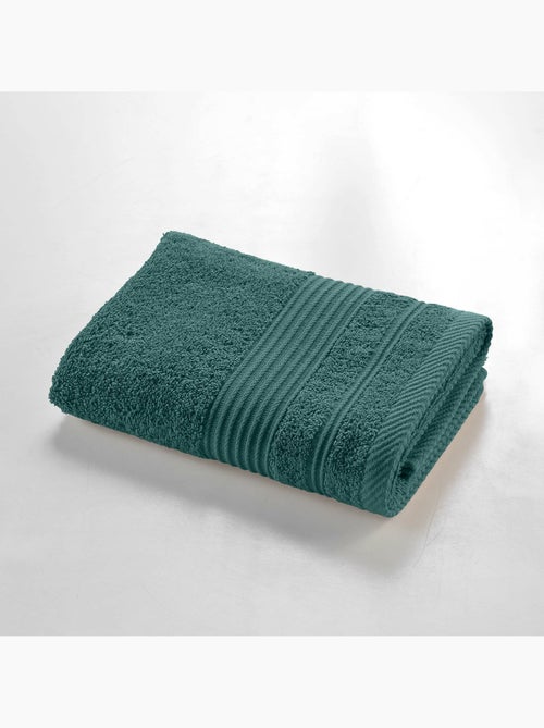 Serviette de toilette éponge unie tendresse - Kiabi