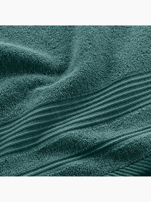 Serviette de toilette éponge unie tendresse - Kiabi