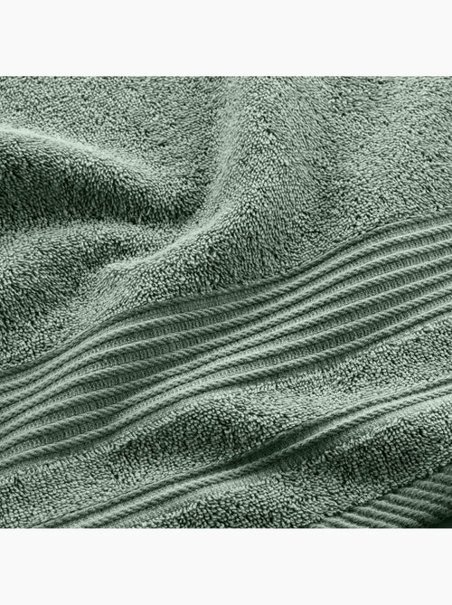 Serviette de toilette éponge unie tendresse - Kiabi