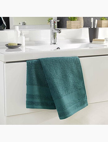 Serviette de toilette éponge unie tendresse