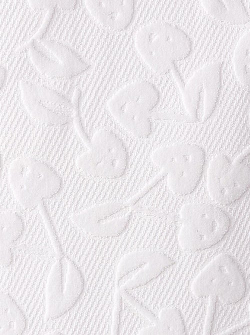 Serviette de toilette Escapade Kawaii blanc 50x90 cm - 100% Coton - 400 GSM - Kiabi