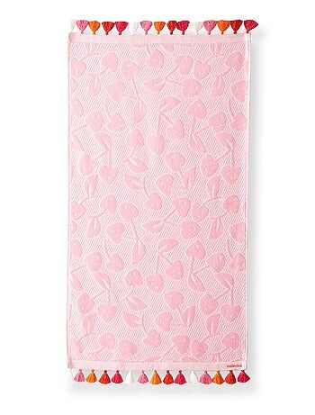 Serviette de toilette Escapade Kawaii blanc 50x90 cm - 100% Coton - 400 GSM