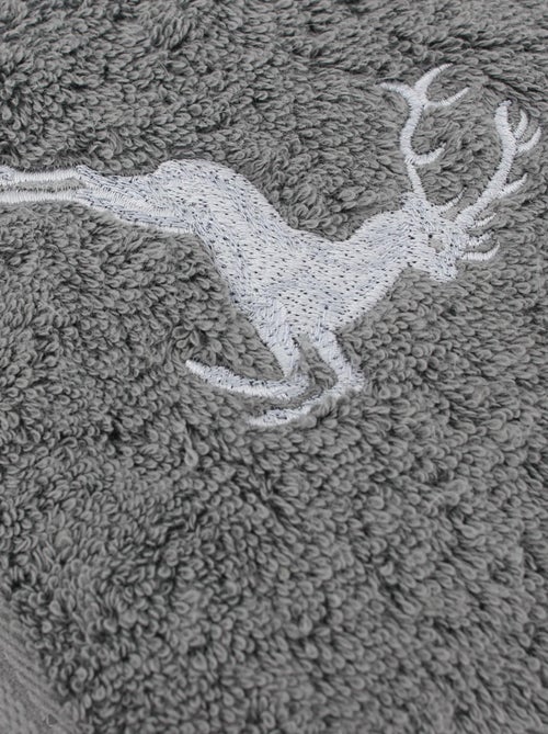 Serviette de toilette HIRSH - Kiabi