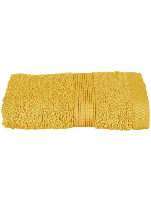 Serviette de toilette invite 30 x 50 cm Couleur moderne ocre - Kiabi Serviette de toilette invite 30 x 50 cm Couleur moderne ocre - Kiabi