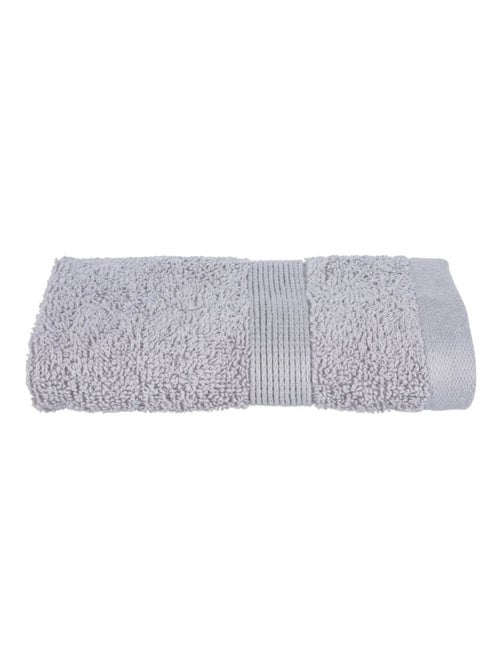 Serviette de toilette invite 30 x 50 cm Couleur moderne taupe - Kiabi